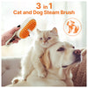 4 in 1 Cat steam brush, steam brush for dogs, rabbits., Pet spray comb for shedding and grooming, Gentle Technology, Easy-to-Clean, massage, Grooming Washable, useful for sheddinguct